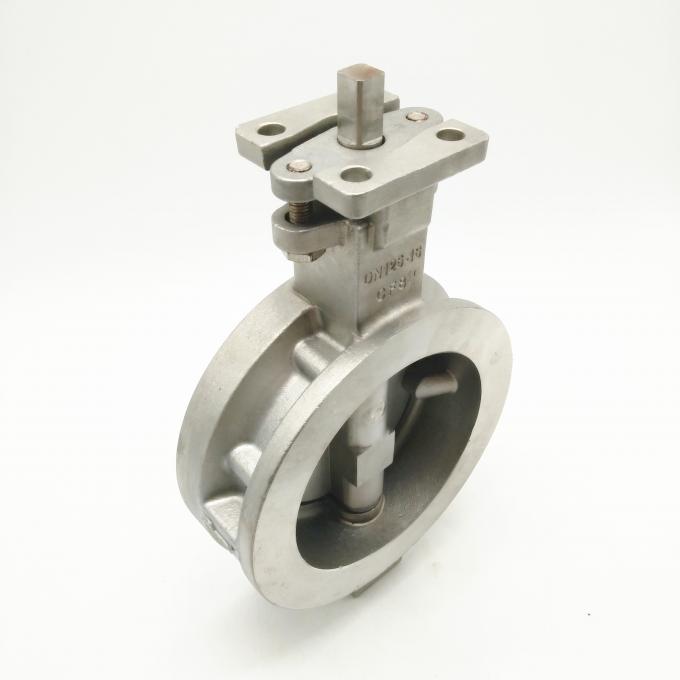 150LB Pancake Wafer Pneumatic Control Butterfly Valve with Seat