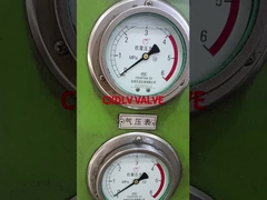 Pressure Test of Wafer Ball Valve Stainless Steel Bare Stem PN16