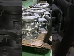 SS316 2PC Full Port Air Pneumatic Actuated Ball Valve Q641F JIS10K 50A