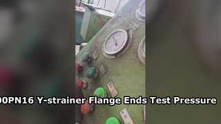 Body Shell Test Pressure for Flange Ends Y-strainer