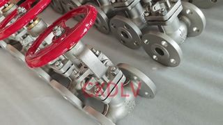 ANSI150LB Globe Valve Flanged Connection