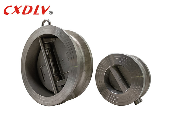 H77X-150LB Wafer Dual Plate Check Valve Stainless Steel Soft Seat EPDM Metal DIN PN16