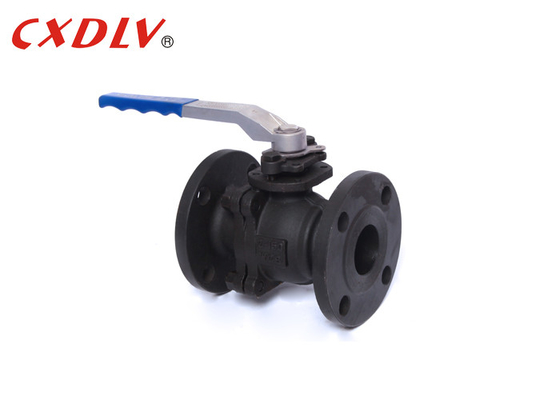 Flanged Ball Valve DIN RF/FF/FM DN50 With 2 Pieces Body Handle Valve
