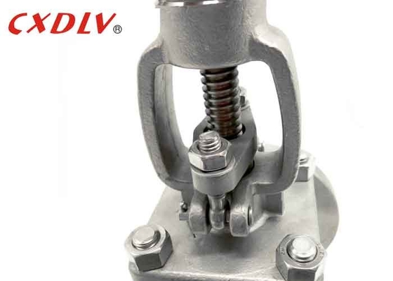 Carbon Steel Flanged Globe Valve Stainless Steel CF8 / CF8M Dn80