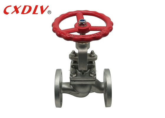 Carbon Steel Flanged Globe Valve Stainless Steel CF8 / CF8M Dn80