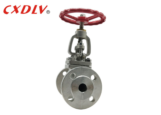 Carbon Steel Flanged Globe Valve Stainless Steel CF8 / CF8M Dn80