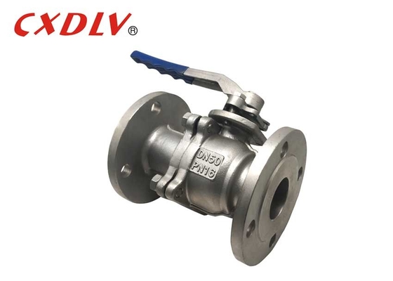 DN50 DN 100 Stainless Steel Ball Valve CF8/CF8M Flanged Connection Body PN10/16 Ends