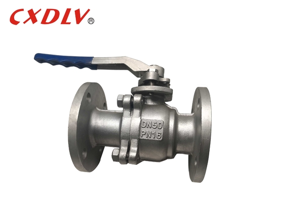 DN50 DN 100 Stainless Steel Ball Valve CF8/CF8M Flanged Connection Body PN10/16 Ends