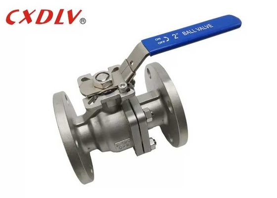 150LB 300LB 2"~ 6 " Flanged END Stainless Steel Ball Valve CF8 CF8MWCB Direct Mounting Pad