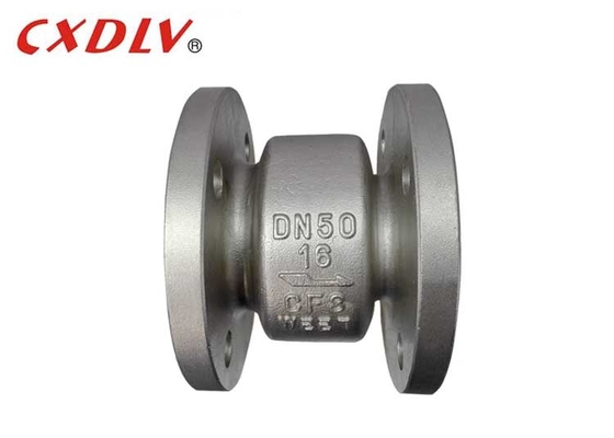 DN50 DN80 Muffler Flange End Vertical Check Valve