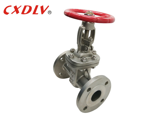 Stainless Steel ANSI 150LB Full Port Bolted RF Flange Type Gate Valve CF8/CF8M