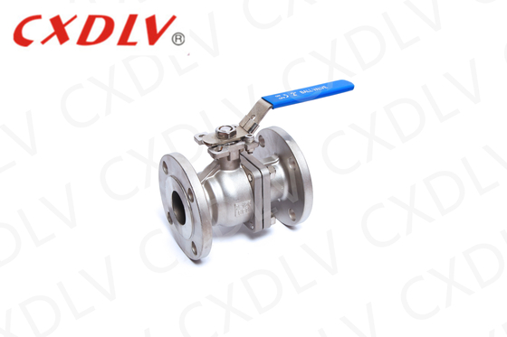Carbon Steel Flanged Ball Valve Duty with CF8 Ball Material
