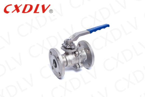 CF8 Flanged Ball Valve for Oil and Other Fluids