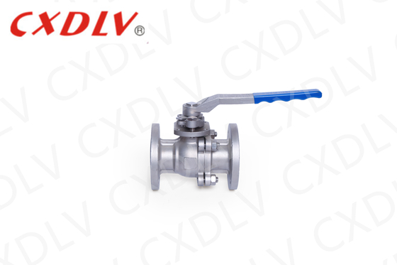 Low Platform DIN Standard Flange Float Ball Valve Price With Handle ss304/316