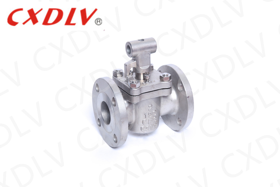 ASME B16.5 Connection 2 Inch Sleeved Plug Valve for Oil Field Service Life