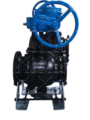 Stainless steel carbon steel fixed ball valve, manual flanged ball valve Water, oil, gas