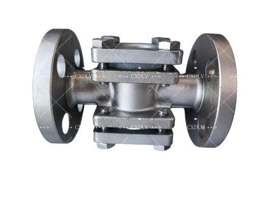 ASTI16.5 Flanged Inspection Window Visual Pipeline and Vessel Inspection with Flow Indicators
