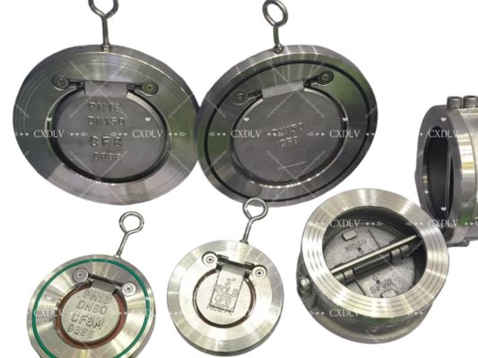 H74F Stainless Steel Wafer Type Single Plate Check Valve