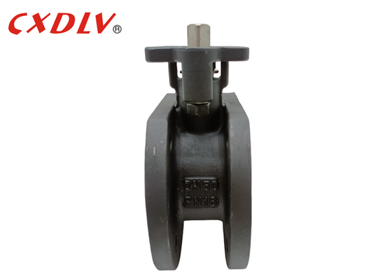 WCB Wafer Ball Valve Bare Stem with Adjustable Gland PN16