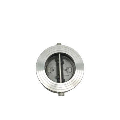 Stainless Steel Dual Plate Check Valve with High Temperature Resistance for Water Steam Oil and Gas