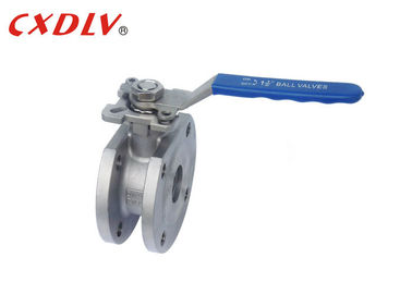 High Platform CF8 SS304 DN50 Italy Wafer 1 Piece Ball Valve Driving by Actuators