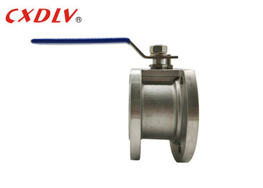1pc Handle Wafer Flanged Ball Valve PTFE PPL Seat Italy Ball Valve Normal Pressure