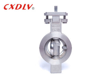 Large Diameter Wafer Butterfly Valve For Various Liquids Metal Seal