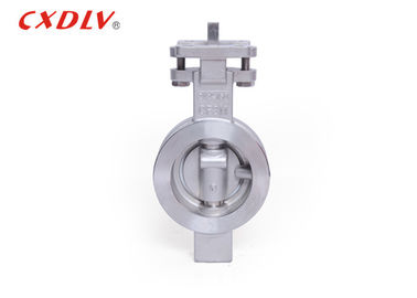 High Performance Wafer Type Butterfly Valve DN150 Large Diameter Bare Stem Shaft