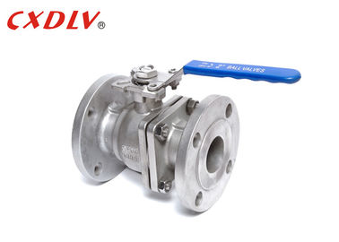 RF CF8 CF8M WCB Double Flange Floating Ball Valve Split Body Control Valve