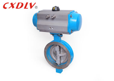 Rotary Actuator Wafer Butterfly Control Valve Spring Return Pneumatic