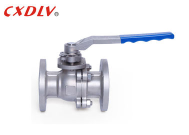 ANSI Industrial Flanged Ball Valve Split Body Stainless Steel Floating Class 150