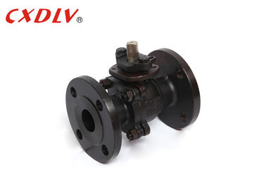 1 / 2 to 12 inch API DIN JIS Flange End Ball Valve Floating WCB Cast Steel Control Valve