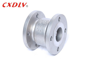 ANSI H41 Vertical No Slam Check Valve Flange Connection For Gas Oil Silencer