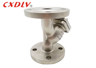 WCB Carbon Steel Y Strainer Valve 80 Mesh With Flange Connection