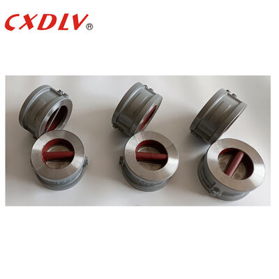 DN80 ANSI150LB RF Double Door Plate Cast Steel Metal Seat Wafer Check Valve Non Return Valves