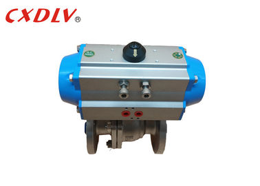 SS316 2PC Full Port Air Pneumatic Actuated Ball Valve Q641F JIS10K 50A