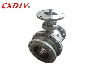 Carbon Steel 10 Inch 2pcs Trunnion Mounted Ball Valve American Standard