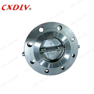 Stainless Steel Flange Check Valve for Water Oil Gas – Dual Plate Non Return Valve
