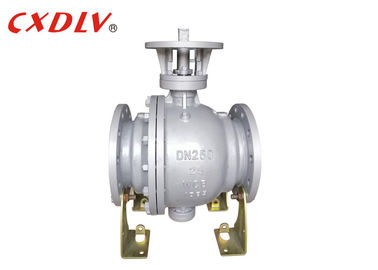 Carbon Steel Trunnion Mounted Ball Valve Natural Oil Gas Firesafe With Flange Ends