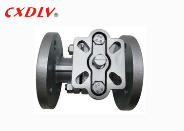 Full Bore Floating Stainless Steel Ball Valve 2 Split Body Investment ISO Mounting Pad