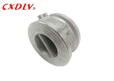 DN80 CF8M Dual Plate Check Valve Pressure Rating PN16 ANSI/GB/DIN Standard