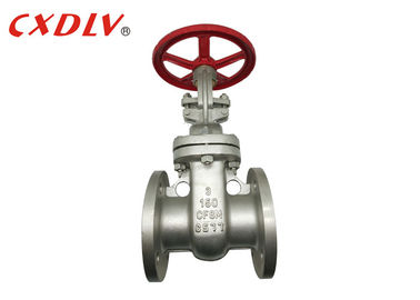 Manual Operation Handwheel Gate Valve Small Fluid Resistance 150# Flanged