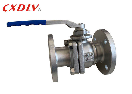 Water Oil PTFE Seat DIN FM DN50 Flanged Ball Valve