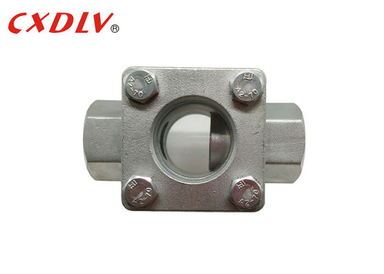 Plain Threaded 3/4" Flow Indicator PN16 Flanged Sight Glass