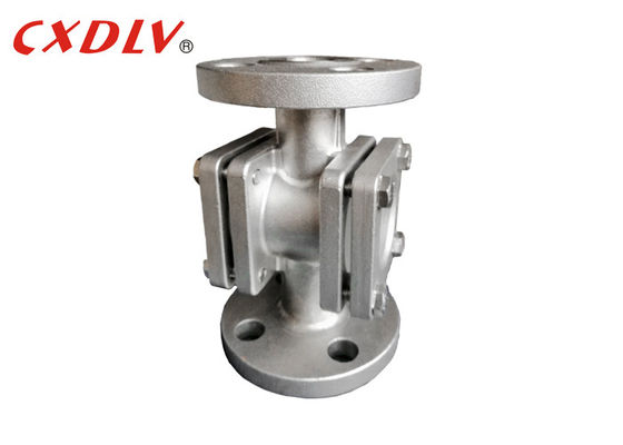 Water Flow Indicator Flanged Sight Glass 3/4 Investment Casting Cf3m