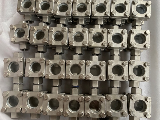 Visual Flow Indication BSPT Threaded Sight Glass Plain Structure