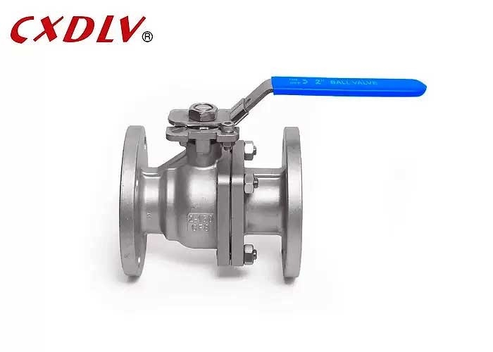 150LB 300LB 2"~ 6 " Flanged END Stainless Steel Ball Valve CF8 CF8MWCB Direct Mounting Pad