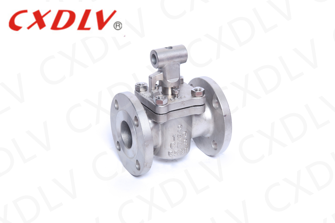 ASME B16.5 Connection 2 Inch Sleeved Plug Valve for Oil Field Service Life