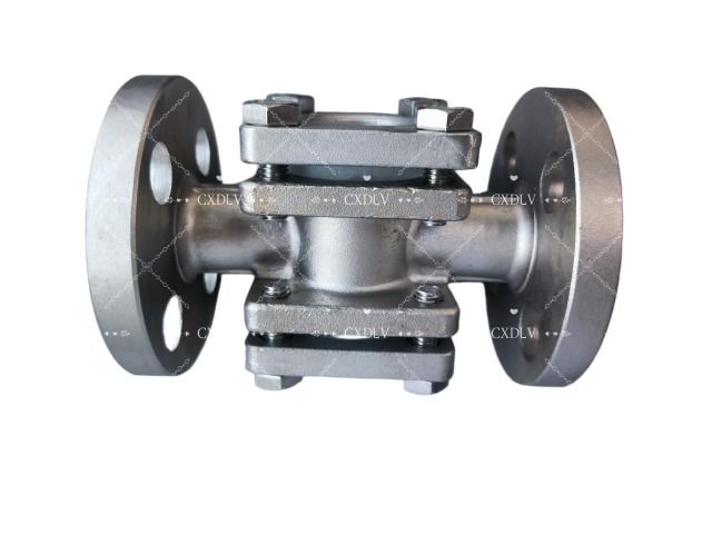 ASTI16.5 Flanged Inspection Window Visual Pipeline and Vessel Inspection with Flow Indicators