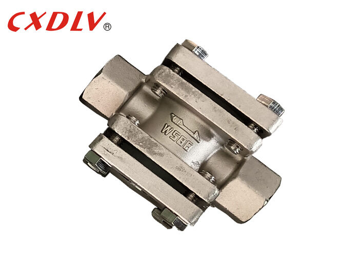 Screwed 800 wog Sight Glass Flow Indicator PTFE Seat for Waste Water Treatment